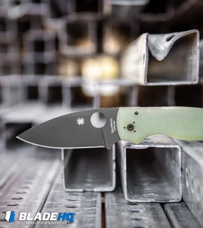 Spyderco M4 Shaman Compression Lock Knife Natural G-10 (3.6" Black) C229GM4PBK 7 Spyderco M4 Shaman Compression Lock Knife Natural G-10 (3.6" Black) C229GM4PBK - Image 7