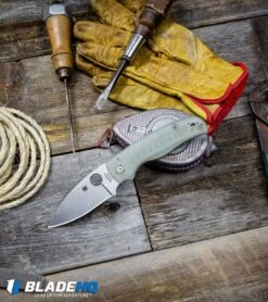 Spyderco M4 Shaman Compression Lock Knife Natural G-10 (3.6" Satin) C229GM4P -Kershaw Sales Shop Spyderco M4 Shaman Compression Lock Knife Natural G 10 Satin C229GM4P BHQ 91408 kp shop table retake web