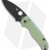Spyderco M4 Shaman Compression Lock Knife Natural G-10 (3.6" Black) C229GM4PBK