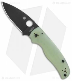 Spyderco M4 Shaman Compression Lock Knife Natural G-10 (3.6" Black) C229GM4PBK