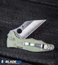 Spyderco M4 Yojimbo 2 Knife Natural G-10 (3.125" Satin) C85GM4P2 -Kershaw Sales Shop Spyderco M4 Yojimbo 2 Knife Natural G 10 Satin C85GM4P2 BHQ77839 kp burnt wood backside web