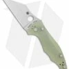 Spyderco M4 Yojimbo 2 Knife Natural G-10 (3.125" Satin) C85GM4P2