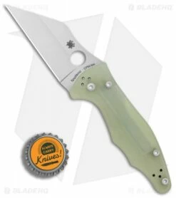 Spyderco M4 Yojimbo 2 Knife Natural G-10 (3.125" Satin) C85GM4P2 -Kershaw Sales Shop Spyderco M4 Yojimbo 2 Natural G10 Satin BHQ 77839 er bottlecap