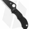 Spyderco ManBug Wharncliffe Lightweight Black FRN Knife (1.95" Black) MBKWPBK
