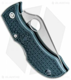 Spyderco Manbug British Racing Green FRN ZDP-189 Knife (1.95" Satin Plain) MGREP -Kershaw Sales Shop Spyderco Manbug British Racing Green FRN ZPD 189 Satin MGREP BHQ 11508 jr side