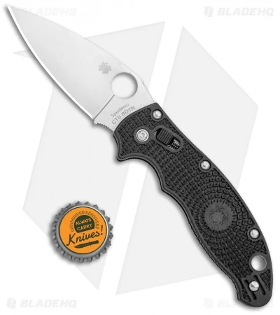 Spyderco Manix 2 Knife Black 86mm (3.37" Satin CTS-BD1N) C101PBK2 4 Spyderco Manix 2 Knife Black 86mm (3.37" Satin CTS-BD1N) C101PBK2 - Image 4