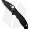 Spyderco Manix 2 Lightweight Knife Black FRCP (3.37" Black CTS-BD1N) C101PBBK2