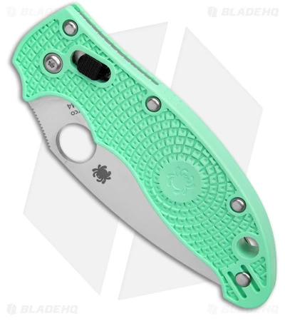 Spyderco Manix 2 M4 Lightweight Knife Mint Green (3.37" Satin) C101PJGR2 2 Spyderco Manix 2 M4 Lightweight Knife Mint Green (3.37" Satin) C101PJGR2 - Image 2