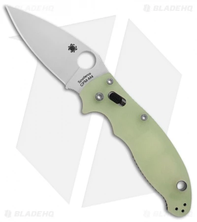 Spyderco Manix 2 M4 Natural G-10 Knife (3.375" Satin) C101GM4P2 Exclusive 1 Spyderco Manix 2 M4 Natural G-10 Knife (3.375" Satin) C101GM4P2 Exclusive