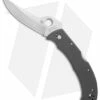 Spyderco Masaad Ayoob Lockback Knife Gray G-10 (3.6" Satin CRU-WEAR)