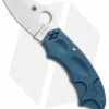 Spyderco Meerkat Sprint Run Knife Blue FRN (2" Satin V-Toku2) C64PBLE