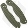 Spyderco Military Custom G-10 Replacement Scales By Allen Putman (OD Green)