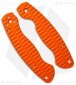 Spyderco Military Custom G-10 Replacement Scales By Allen Putman (Hunter Orange)