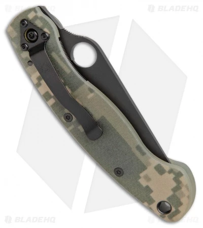 Spyderco Military Knife Digital Camo G-10 (4" Black) C36GPCMOBK 3 Spyderco Military Knife Digital Camo G-10 (4" Black) C36GPCMOBK - Image 3