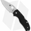 Spyderco Native 5 Lockback Knife Black G-10 (3" Satin) C41GP5