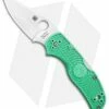 Spyderco Native 5 Exclusive M4 LW Lockback Knife Mint Green FRN (3" Satin)
