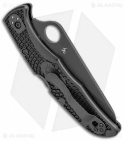 Spyderco Pacific Salt 2 Lockback Knife Black FRN (3.4" Black) C91PBBK2 8 Spyderco Pacific Salt 2 Lockback Knife Black FRN (3.4" Black) C91PBBK2 -Kershaw Sales Shop Spyderco Pacific Salt 2 LB Black FRN Black C91PBBK2 BHQ 106201 jr side