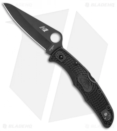 Spyderco Pacific Salt 2 Lockback Knife Black FRN (3.4" Black) C91PBBK2 1 Spyderco Pacific Salt 2 Lockback Knife Black FRN (3.4" Black) C91PBBK2