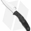 Spyderco Pacific Salt 2 Lockback Knife Black FRN (3.4" Satin) C91PBK2
