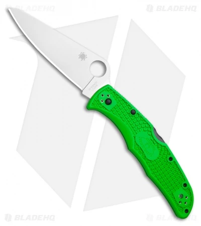 Spyderco Pacific Salt 2 Lockback Knife Green FRN (3.4" Satin LC200N) C91FPGR2 1 Spyderco Pacific Salt 2 Lockback Knife Green FRN (3.4" Satin LC200N) C91FPGR2