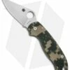 Spyderco Para 3 Compression Lock Knife Digi Camo G-10 (3" Satin) C223GPCMO