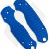 Spyderco Para 3 Custom G-10 Replacement Scales By Allen Putman (Blue)
