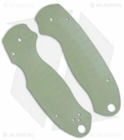 Spyderco Para 3 Custom G-10 Replacement Scales By Allen Putman (Jade)