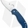 Spyderco Para 3 Lightweight Compression Lock Knife Blue (3" Satin SPY27)