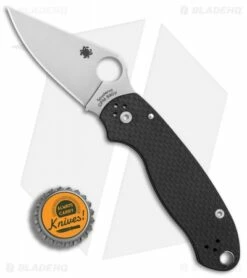 Spyderco Para 3 Sprint Run Knife Carbon Fiber (3" Satin S90V) C223CF90VP 7 Spyderco Para 3 Sprint Run Knife Carbon Fiber (3" Satin S90V) C223CF90VP -Kershaw Sales Shop Spyderco Para 3 Sprint Run CF Satin S90V BHQ 71265 er bottlecap