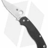 Spyderco Paramilitary 2 Knife Carbon Fiber (3.4" Satin Serr 52100)