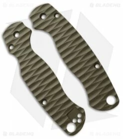 Spyderco Paramilitary 2 Custom G10 Replacement Scales By Allen Putman (OD Green)