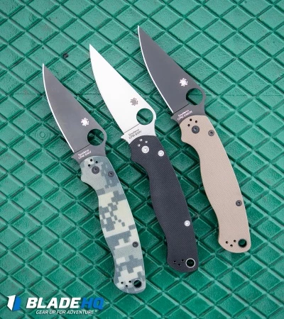 Spyderco Paramilitary 2 Knife Digi Camo (3.4" Black S45VN) C81GPCMOBK2 6 Spyderco Paramilitary 2 Knife Digi Camo (3.4" Black S45VN) C81GPCMOBK2 - Image 6