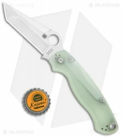 Spyderco M4 Tanto Paramilitary 2 Knife Natural G-10 (3.4" Satin) C81GM4PT2 -Kershaw Sales Shop Spyderco Paramilitary 2 Tanto Natural G 10 Satin C81GM4PT2 BHQ 99308 jr bottlecap