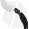 Spyderco Parata Stop Lock Knife Black G-10 (3.5" Satin) C231GP
