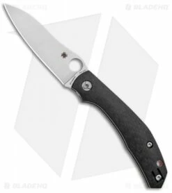Spyderco Phillips Kapara Compression Lock Knife Carbon Fiber (3.5" Satin)