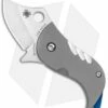 Spyderco Pochi Frame Lock Knife Titanium (1.56" Satin S45VN)