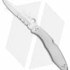 Spyderco Police Stainless Steel Folding Knife C07PS (4.125" Satin Serr)