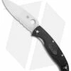 Spyderco Resilience Lightweight Liner Lock Knife Black FRN (4.25" Satin Serr)