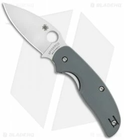 Spyderco Sage 1 Liner Lock Knife Gray G-10 (3" Satin Maxamet) C123GPGY