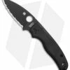 Spyderco Shaman Compression Lock Knife Black G-10 (3.6" Black Full Ser) C229GSBK