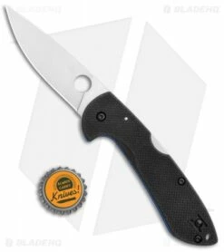 Spyderco Siren Lockback Knife Black G-10 (3.6" Satin) C247GP 7 Spyderco Siren Lockback Knife Black G-10 (3.6" Satin) C247GP -Kershaw Sales Shop Spyderco Siren LB Black G 10 Satin C247GP BHQ 102051 jr bottlecap