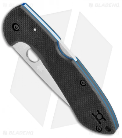 Spyderco Siren Lockback Knife Black G-10 (3.6" Satin) C247GP 2 Spyderco Siren Lockback Knife Black G-10 (3.6" Satin) C247GP - Image 2
