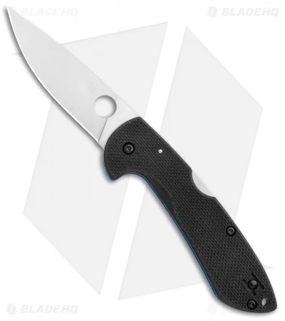 Spyderco Siren Lockback Knife Black G-10 (3.6" Satin) C247GP 1 Spyderco Siren Lockback Knife Black G-10 (3.6" Satin) C247GP