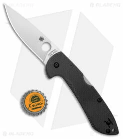 Spyderco Siren Lockback Knife Sprint Run Carbon Fiber (3.6" Satin S90V) C247CFP -Kershaw Sales Shop Spyderco Siren LB Knife Sprint Run CF Satin BHQ 175391 jr bottlecap