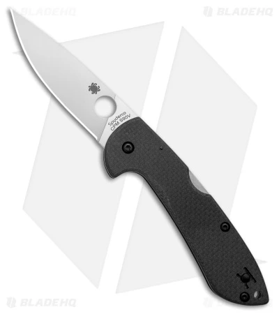 Spyderco Siren Lockback Knife Sprint Run Carbon Fiber (3.6" Satin S90V) C247CFP -Kershaw Sales Shop Spyderco Siren LB Knife Sprint Run CF Satin BHQ 175391 jr