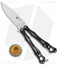 Spyderco SmallFly 2 Balisong Butterfly Knife Black G-10 (3.4" Satin) B02GP2 7 Spyderco SmallFly 2 Balisong Butterfly Knife Black G-10 (3.4" Satin) B02GP2 -Kershaw Sales Shop Spyderco SmallFly 2 Balisong Butterfly Black G 10 Satin B02GP2 BHQ 116286 jr bottlecap