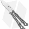Spyderco SmallFly 2 Butterfly Knife Gray G-10 (3.4" Satin CPM Cru-Wear)