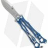 Spyderco SmallFly Blue G10 Butterfly Knife Balisong Flipper B02GPBL *Collection*