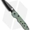 Spyderco M4 Smock Compression Lock Exclusive Knife Natural G-10 (3.5" Black)