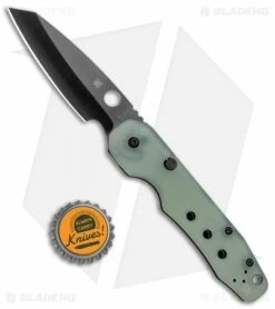Spyderco M4 Smock Compression Lock Exclusive Knife Natural G-10 (3.5" Black) 7 Spyderco M4 Smock Compression Lock Exclusive Knife Natural G-10 (3.5" Black) -Kershaw Sales Shop Spyderco Smock Compression Lock Exclusive Knife Natural G 10 Black C240GM4PBK BHQ 126451 jr bottlecap
